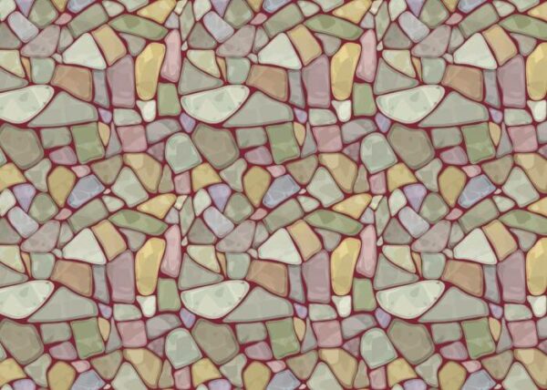 Римские шторы Цветные камни