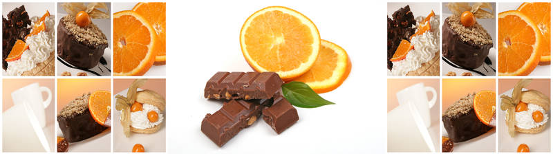 Апельсин и шоколад