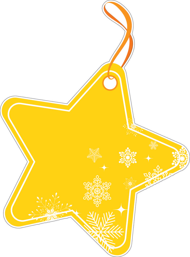 Наклейки Звезда, дизайн #06301