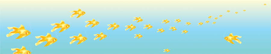 Золотые рыбки, дизайн #06521