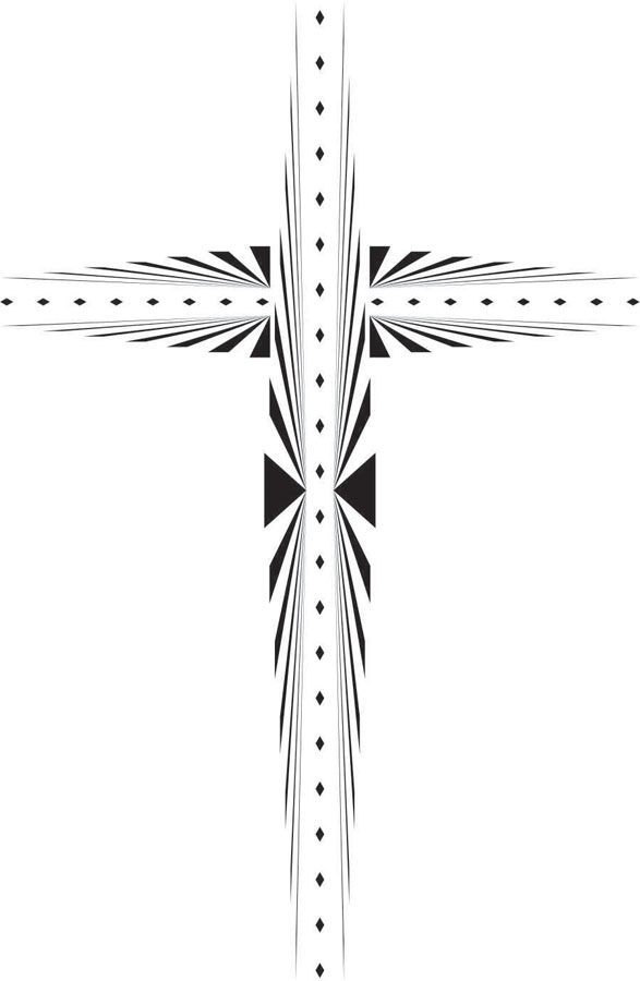 Наклейки Пасхальный крестик, дизайн #06981